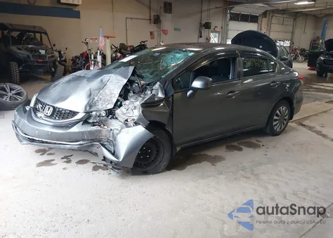 2013 Honda Civic Lx from USA, damaged, VIN 2HGFB2F56DH534626